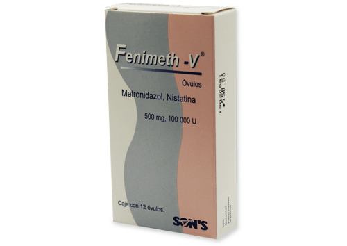 FENIMETH-V 500MG/100 000U OVULOS CON 12 (GI)
