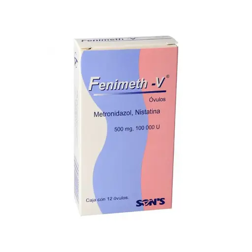 FENIMETH-V 500MG/100 000U OVULOS CON 12 (GI)