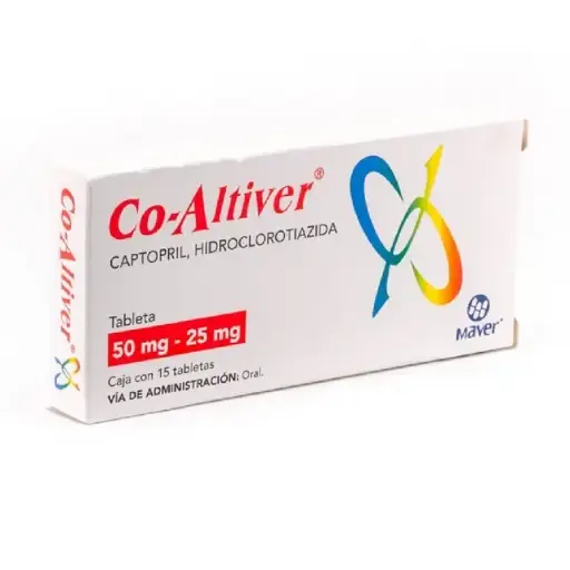 CO-ALTIVER 50/25MG TABLETAS CON 15 (GI)
