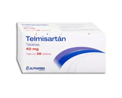 TELMISARTAN ALPHARMA 40MG TABLETAS CON 28 (GI)