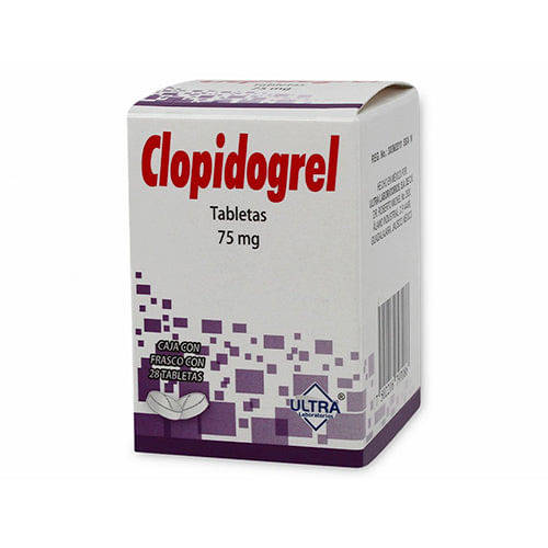 CLOPIDOGREL ULTRA 75MG TABLETAS CON 28 (GI)