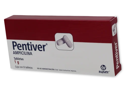 PENTIVER 1G TABLETAS CON 8 (GI)
