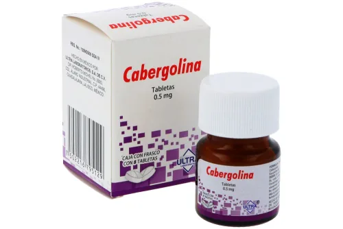 CABERGOLINA ULTRA 0.5MG TABLETAS CON 8 (GI)