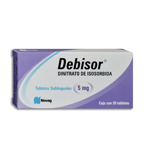 DEBISOR 5MG TABLETAS CON 20 (GI)