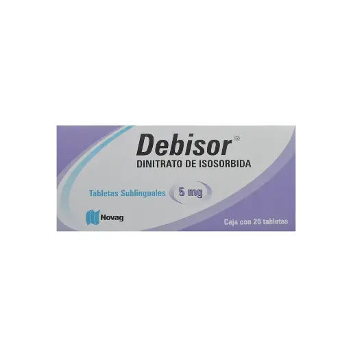 DEBISOR 5MG TABLETAS CON 20 (GI)