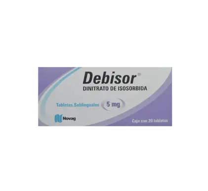 DEBISOR 5MG TABLETAS CON 20 (GI)