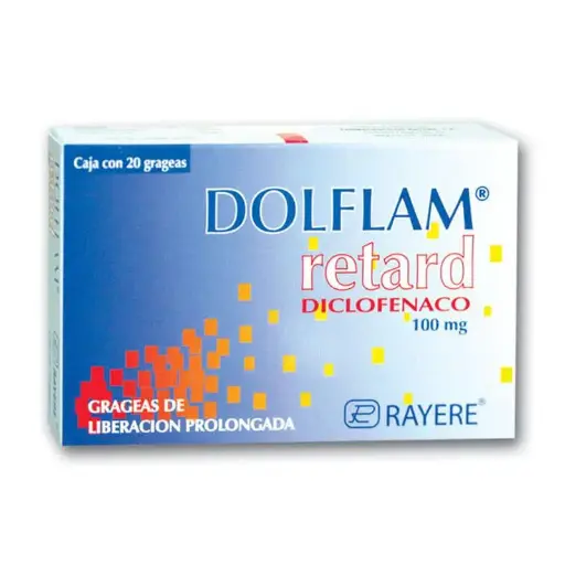 DOLFLAM RETARD 100MG GRAGEAS CON 20 (GI)