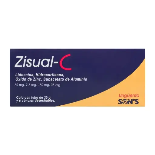 ZISUAL-C UNGUENTO TUBO 30G (GI)