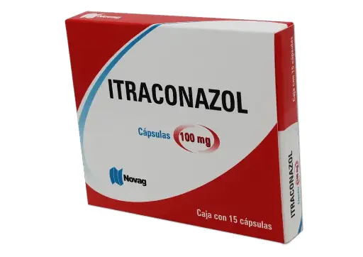 ITRACONAZOL NOVAG 100MG CAPSULAS CON 15 (GI)