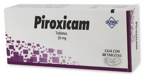 PIROXICAM ULTRA 20MG TABLETAS CON 20 (GI)