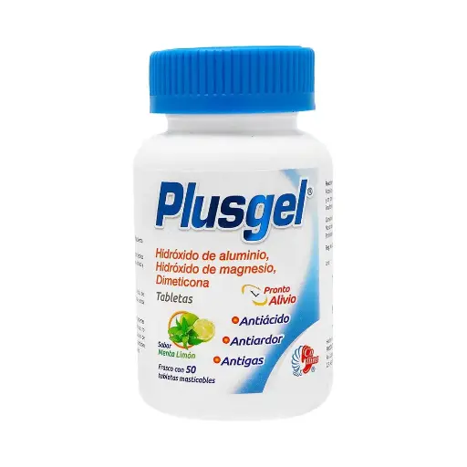 PLUSGEL TABLETAS CON 50 (GI)