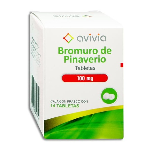 PINAVERIO AVIVIA 100MG TABLETAS CON 14 (GI)