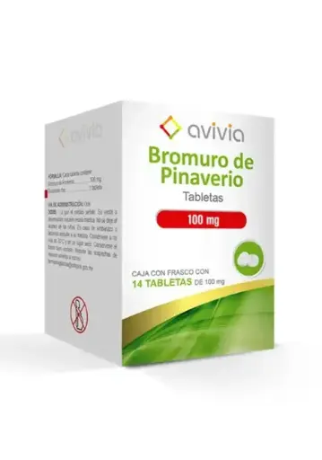 PINAVERIO AVIVIA 100MG TABLETAS CON 14 (GI)