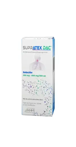 SUPRATEX DAC 300/600MG SOLUCION 120ML (GI)