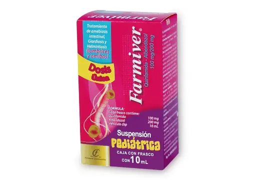 FARMIVER PEDIATRICO 100/200MG SUSPENSION 10ML (GI)
