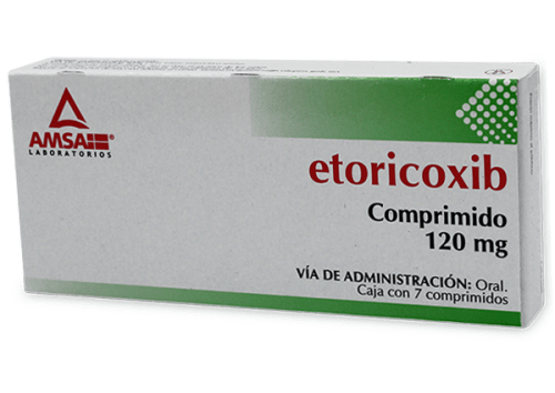 ETORICOXIB AMSA 120MG COMPRIMIDOS CON 7 (GI)