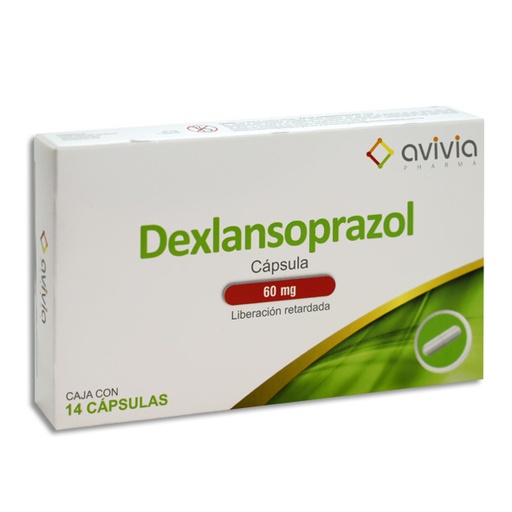 DEXLANSOPRAZOL AVIVIA 60MG CAPSULAS CON 14 (GI)
