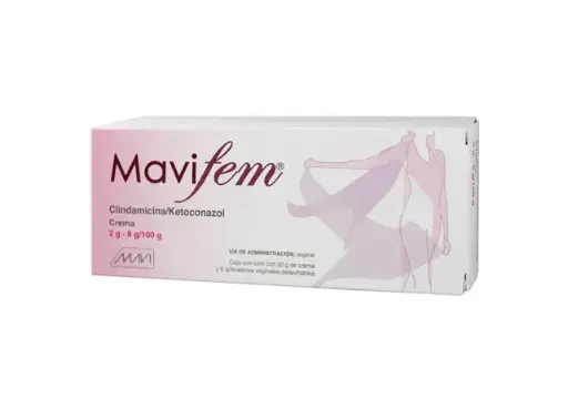 MAVIFEM CREMA TUBO 30G APLICADORES CON 6 (GI)