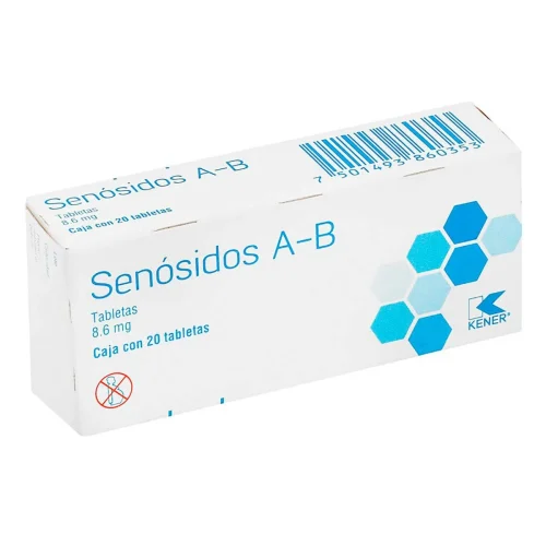 SENOSIDOS A-B KENER 187MG TABLETAS CON 20 (GI)