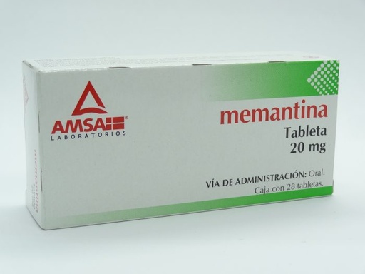 MEMANTINA AMSA 20MG TABLETAS CON 28 (GI)