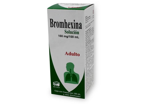 BROMHEXINA 8MG ADULTO BIOMEP SOLUCION 100ML (GI)