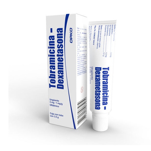 TOBRAMICINA/DEXAMETASONA 3/1MG CREMA 3.5G (GI)
