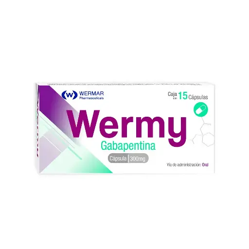 WERMY 300MG CAPSULAS CON 15 (GI)