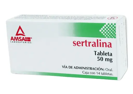 SERTRALINA 50 MG TABLETAS CON 14 (GI)