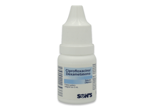 DEXAMETASONA/CIPROFLOXACINO SONS SOLUCION OFT 5 ML (GI)