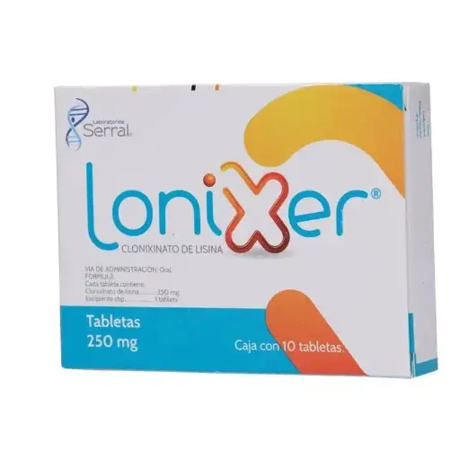LONIXER 250MG TABLETAS CON 10 (GI)