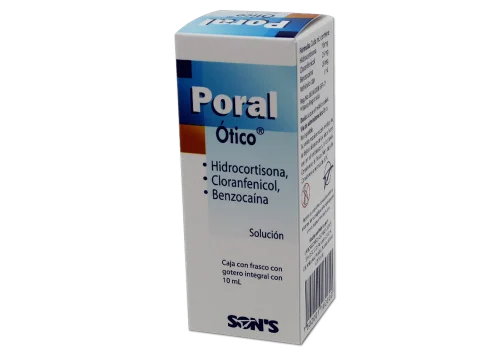 PORAL OTICO SOLUCION GOTAS 10ML (GI)