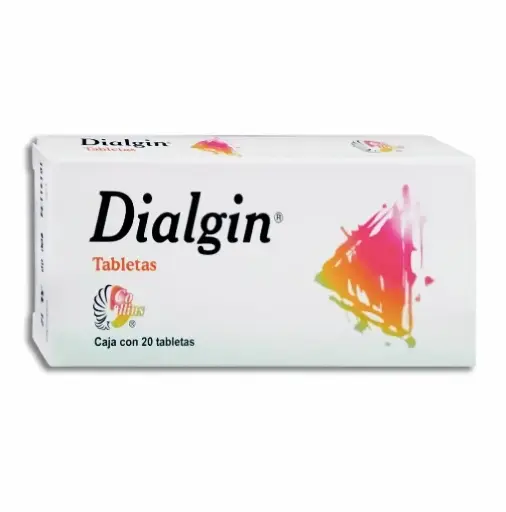 DIALGIN TABLETAS CON 20 (GI)