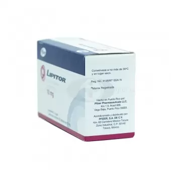ATORVASTATINA AMSA 40MG TABLETAS CON 10 (GI)
