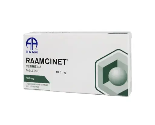 RAAMCINET 10MG TABLETAS CON 10 (GI)