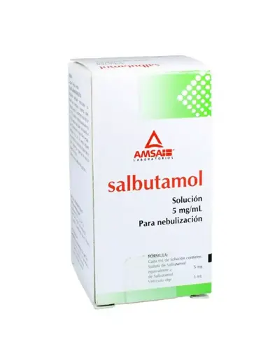 SALBUTAMOL AMSA NEBULIZADOR 5MG SOLUCION 10ML (GI)