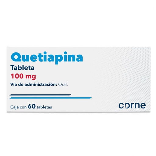 QUETIAPINA 100MG TABLETAS CON 60 (GI)