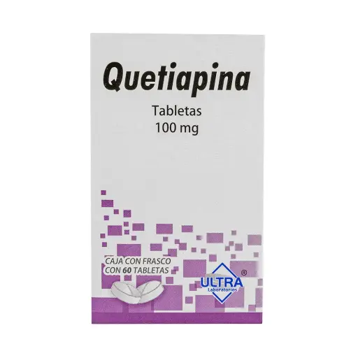 QUETIAPINA 100MG TABLETAS CON 60 (GI)