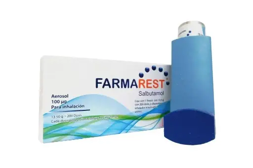 FARMAREST INHALADOR AEROSOL 100MCG DOSIS CON 200 (GI)