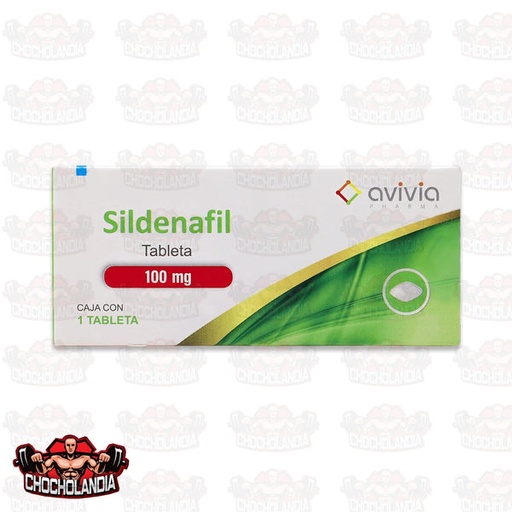 SILDENAFIL AVIVIA 100MG TABLETAS CON 1 (GI)