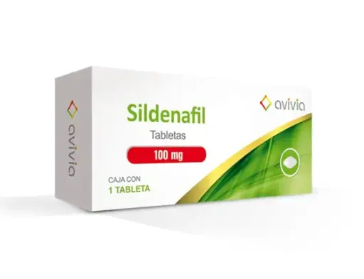 SILDENAFIL AVIVIA 100MG TABLETAS CON 1 (GI)