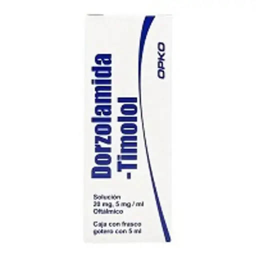 DORZOLAMIDA/TIMOLOL GOTAS OFTALMICAS 5ML (GI)