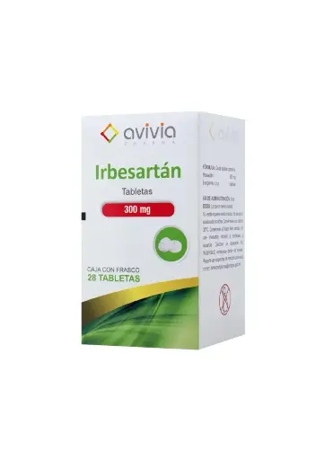 IRBESARTAN AVIVIA 300MG TABLETAS CON 28 (GI)