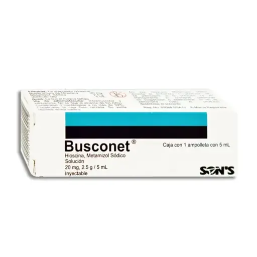 BUSCONET 20MG/2.5G/5ML AMPULA CON 1 (GI)
