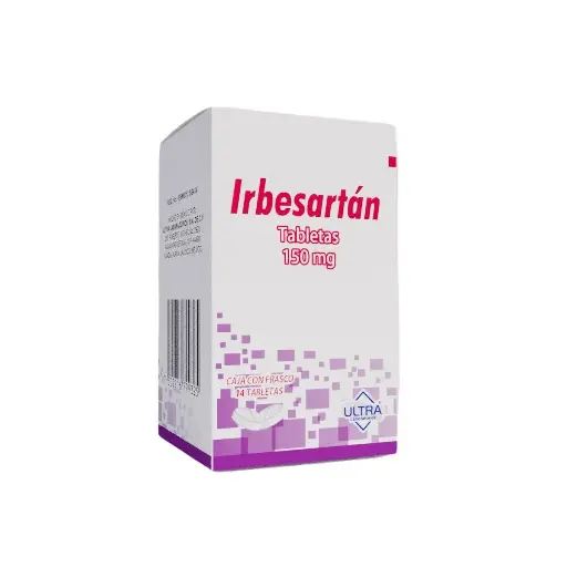 IRBESARTAN ULTRA 150MG TABLETAS CON 14 (GI)