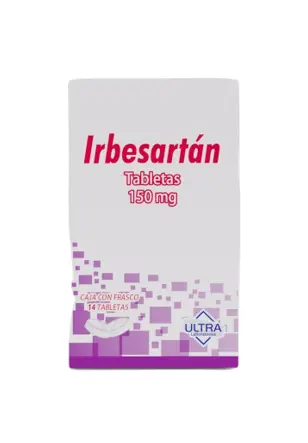 IRBESARTAN ULTRA 150MG TABLETAS CON 14 (GI)