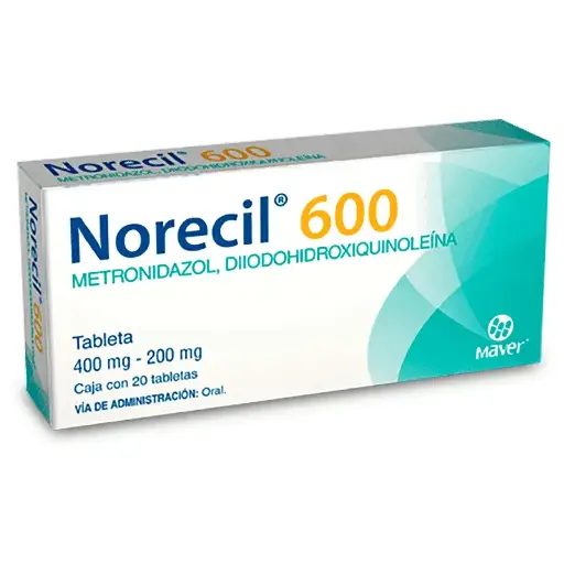 NORECIL 600 TABLETAS CON 20 (GI)