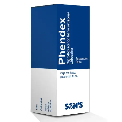 PHENDEX GOTAS OTICA 10ML (GI)