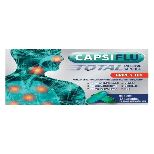 CAPSIFLU TOTAL CAPSULAS CON 12 (GI)
