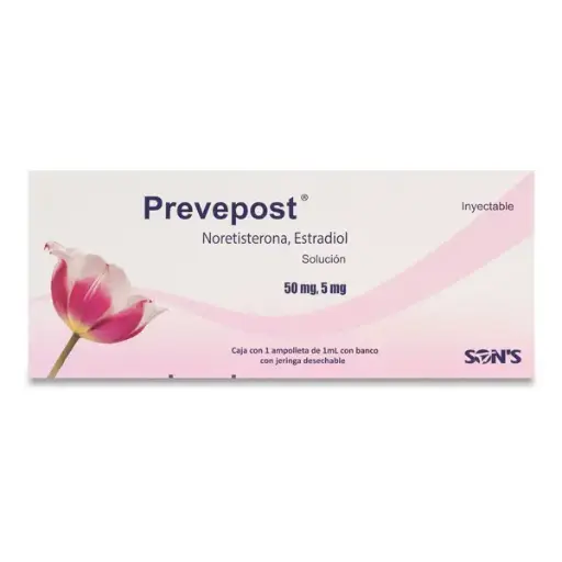 PREVEPOST 50/5MG/ML INYECTABLE CON 1 (GI)