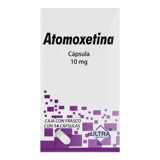 ATOMOXETINA ULTRA 10MG CAPSULAS CON 14 (GI)
